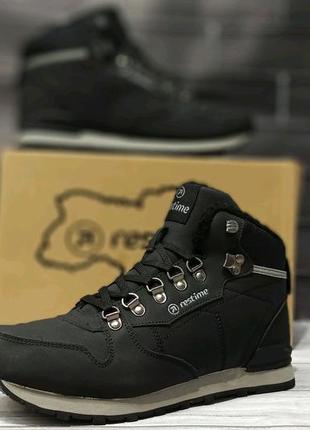 Зимові кросівки чоловічі restimе на хутрі! натуральна шкіра! р. 41-45