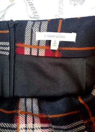 Комфортная трикотажная прямая юбка на трикотажной подкладке 46-48 размера4 фото