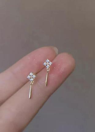 Сережки з медсплаву 3
