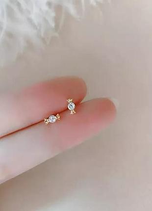 Серьги из медсплава 2