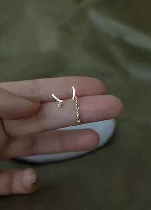 Сережки з медсплаву