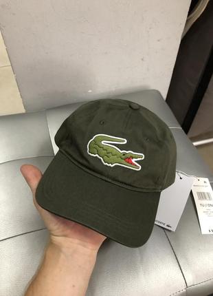 Кепка lacoste великий логотип