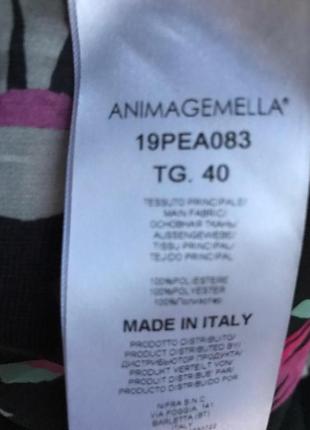 Яркая неоновая итальянская рубашка anima gemella. пижамный стиль9 фото