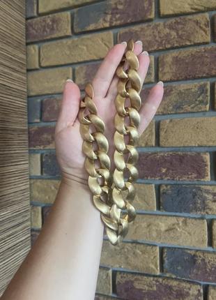 Zara ланцюжок підвіска цепочка золото3 фото