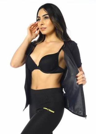 Жиросжигающая спортивная кофта с эффектом сауны для тренировок sweet  sauna