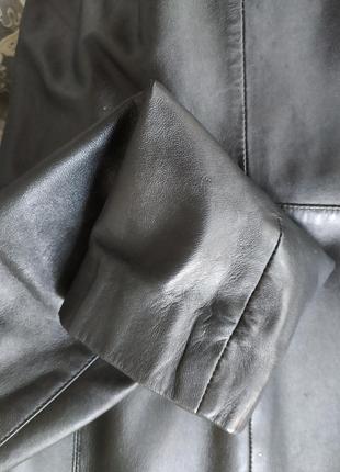 Кожаная куртка блейзер barneys originals,8 фото