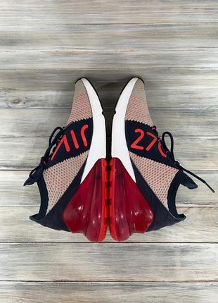 Nike air max 270 flyknit usa оригінальні кросівки5 фото