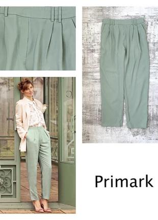 Легкие свободные вискозные брюки штаны primark свободного кроя из натуральной ткани вискоза