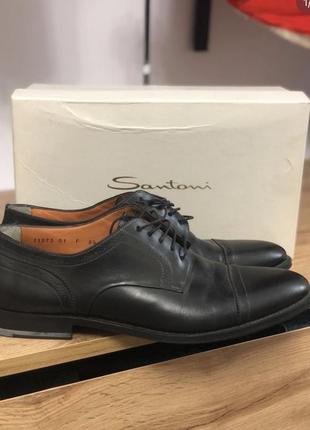 Мужские туфли santoni1 фото