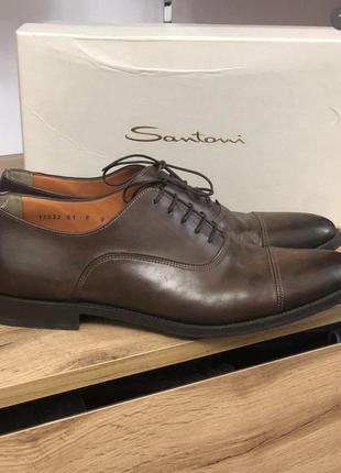 Чоловічі туфлі santoni