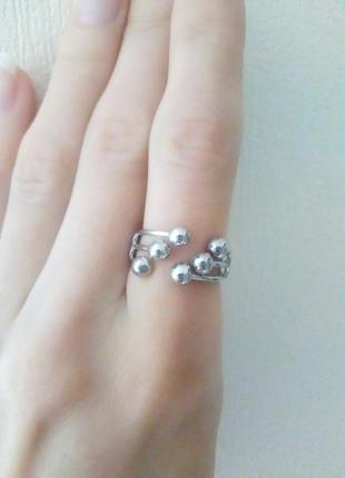 Кольцо, серебро 925 пробы