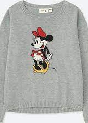 Дитяча колекція disney светр з круглим вирізом