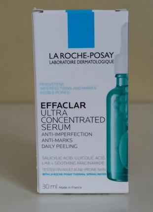 Протермінована сироватка-пілінг для обличчя la roche-posay effaclar serum до 07.20221 фото