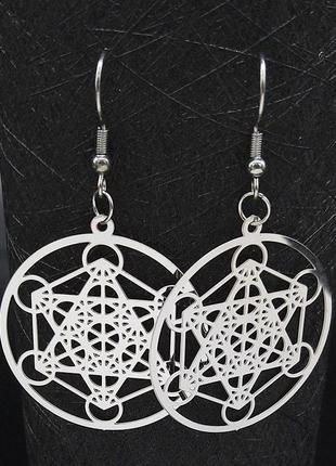 Сережки чудової якості з нержавіючої сталі