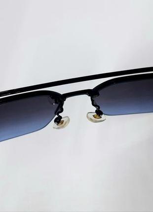 Dita  стильные брендовые мужскин солнцезащитные очки черные с градиентом7 фото