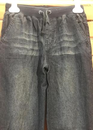 Джинси, джогеры на підкладці kids migros 140 см( 9-10 л).