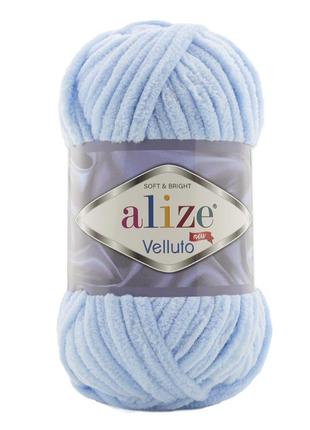 Пряжа alize velluto 218