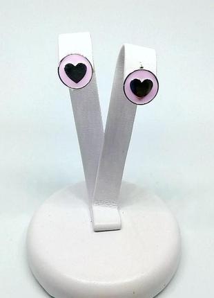 Дитячі срібні сережки