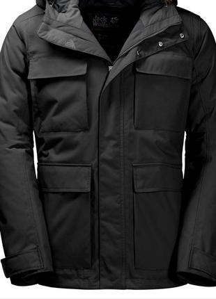 Вітрозахисна куртка парка jack wolfskin point