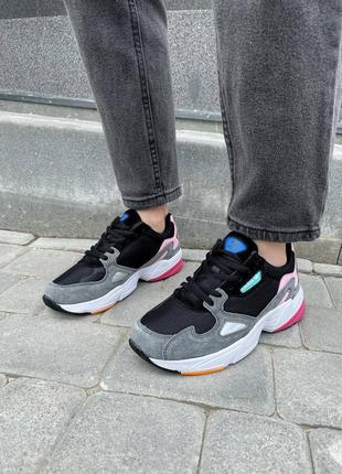 Adidas falcon multicolor кроссовки адидас фалкон разноцветные