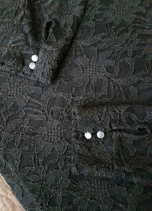 Шикарная кружевная блуза madeleine.4 фото