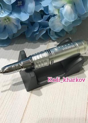 Фрезер для маникюра bucos nail drill x1 pro ice blue 65 ватт, 40 000 об./мин.3 фото