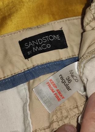 Стильние катоновие фирменнме шорті сафарі.sandstone.m&co..36.л-хл3 фото