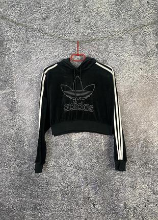 Жіноча крута оригінальна кофта худі adidas розмір s