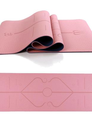Коврик для йоги килимок пілатесу каримат yoga mat3 фото