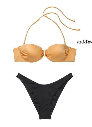 Купальник victoria’s secret оригінал бандо push up 34b 75b вікторія сікрет vs