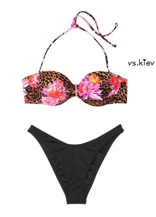 Купальник victoria's secret бандо пуш ап 34b 75b vs вікторія сікрет оригінал
