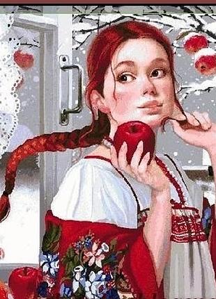 Схема вышивки леврон гобелен 254, размер 480х480,
