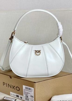 Сумка жіноча pinko mini love bag half moon simply1 фото