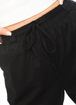 Жіночі штани брюки з кишенями та підворотом/женские штаны4 фото