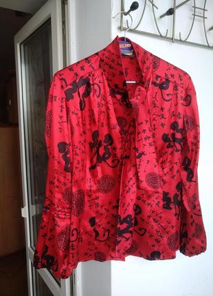 Новая блуза атлас эксклюзив восточный стиль, l xl xxl1 фото