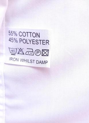 Біла теніска simon jersey 15.5" 16" розмір xl англія9 фото
