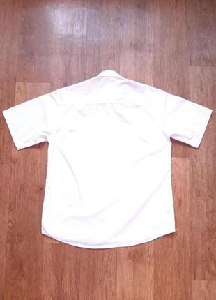 Біла теніска simon jersey 15.5" 16" розмір xl англія5 фото