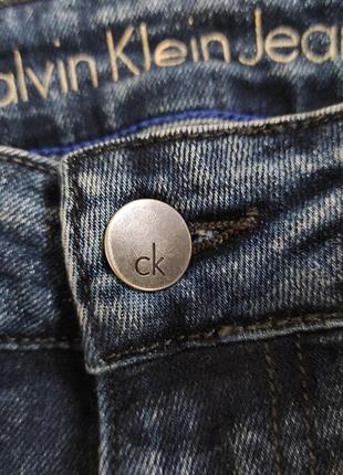 Calvin klein джинси чоловічі фірмові штани узкачі денім вущькі завужені джинси чоловічі узкачи вузькі завужені4 фото