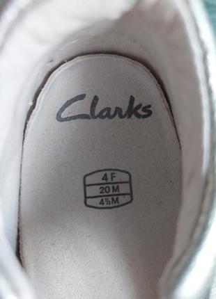 Шкіряні мокасіни, туфлі clarks 20 розмір4 фото