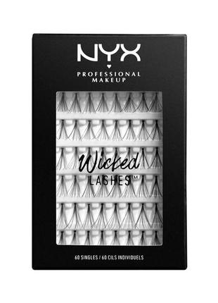 Накладные ресницы nyx wicked lashes1 фото