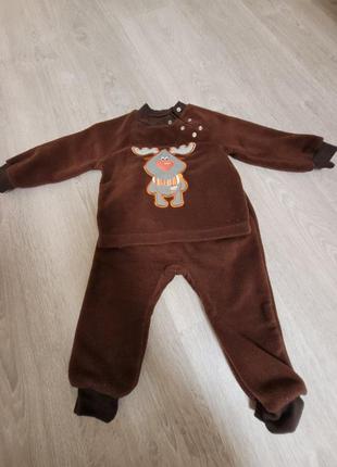 Теплий костюм на малюка