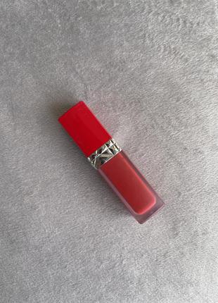 Dior rouge ultra care liquid 999 рідка помада для губ