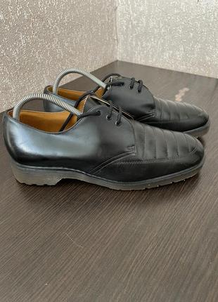 Оригінальні шкіряні туфлі  dr. martens  42-42.5 розміру 26,5-27 см5 фото