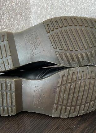 Оригінальні шкіряні туфлі  dr. martens  42-42.5 розміру 26,5-27 см9 фото
