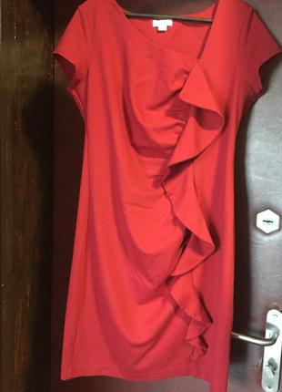 Сукня червона. розмір 50-52