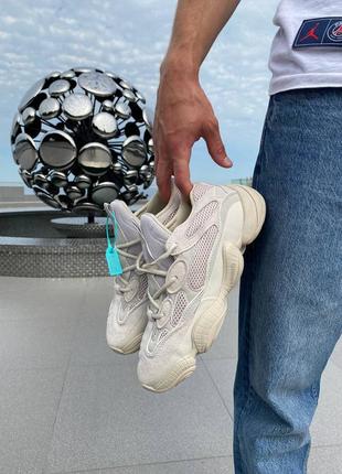 Adidas yeezy 500 blush кросівки ізі адідас жіночі розміри молочні світлий беж женские молочные кроссовки бежевые изи женские размеры с сеткой izi10 фото