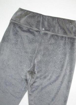 Шикарные велюровые плюшевые теплые домашние штаны с блёстками next ❣️❇️❣️3 фото