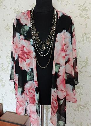 Лёгкий шифоновый кардиган