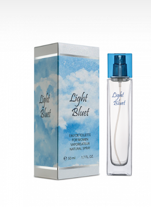 Жіноча туалетна вода «light bluet», 50 мл версія парфуму: light blue (d&g)