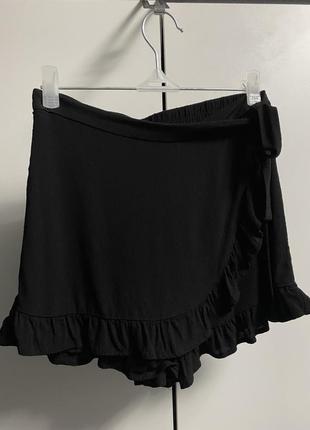 Шорти-спідниця (шорты-юбка с рюшами)2 фото